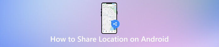 So teilen Sie den Standort auf Android
