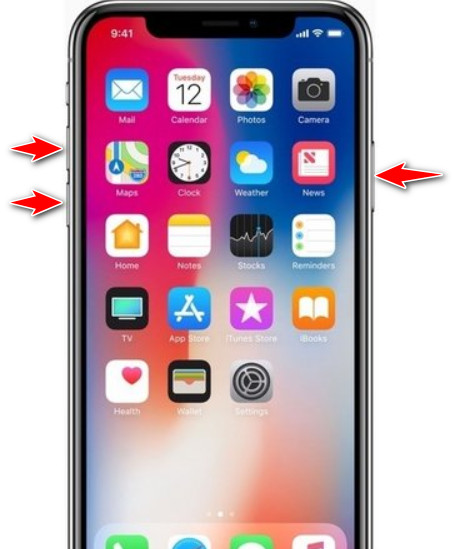 ซอฟต์รีเซ็ต iPhone X