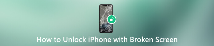 Mở khóa iPhone với màn hình bị hỏng