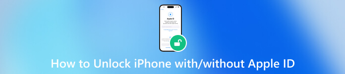 Deblocați iPhone cu/fără ID Apple