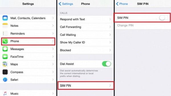 Lås opp sim på iPhone