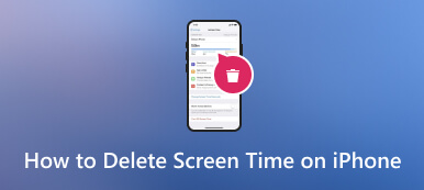 Smazat čas obrazovky na iPhone