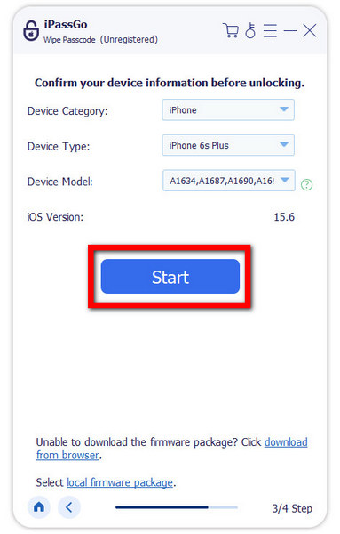 Muat turun Pakej Firmware Mula