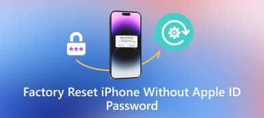 Ripristina le impostazioni di fabbrica dell'iPhone senza la password dell'ID Apple