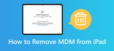iPad에서 MDM을 제거하는 방법