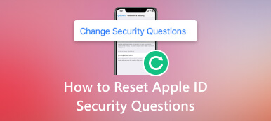 Hur man återställer Apple ID-säkerhetsfrågor