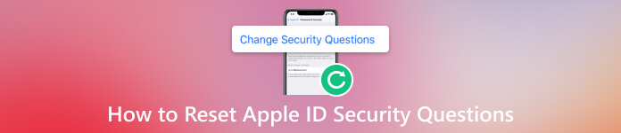 Apple ID 보안 질문을 재설정하는 방법