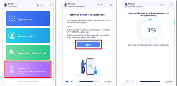 imyPass iPassGo स्क्रीन टाइम को बायपास करें