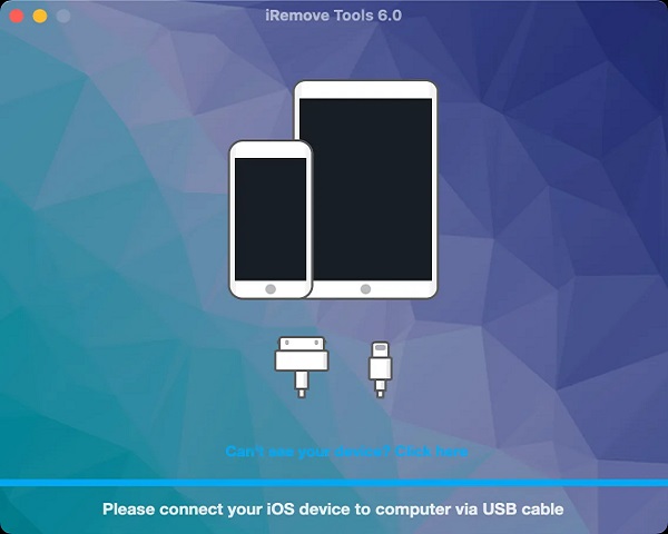 iRemove Tools iCloud Interface