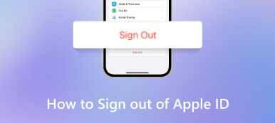 Sign Out of Apple ID