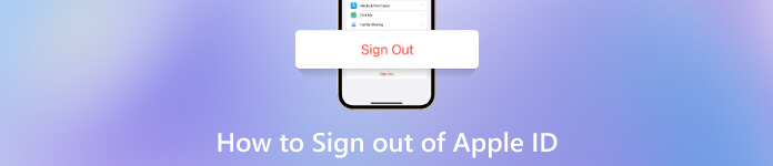 Sign Out of Apple ID