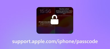 support.apple.com Přístupový kód pro iPhone
