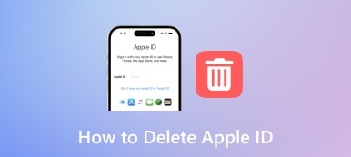 Slik sletter du Apple ID