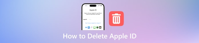 Πώς να διαγράψετε το Apple ID