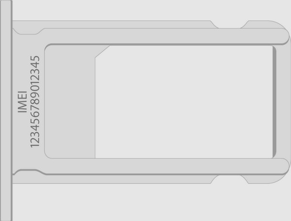 IMEI Sim Card Tray