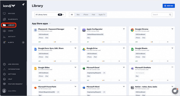 kadji MDM Interface