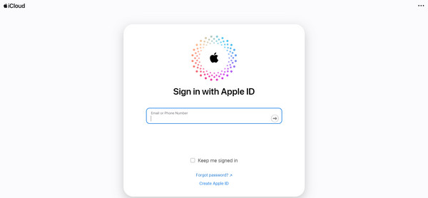 Navigate iCloud.com Find