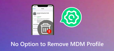 No Option to Remove MDM