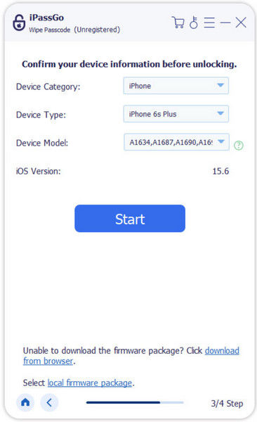 Conferma firmware