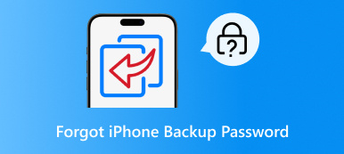 Zaboravljena lozinka iPhone backup‑a