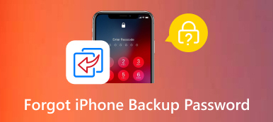 Glemt iPhone-sikkerhetskopieringspassord