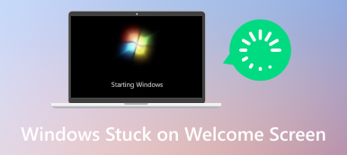 Windows Stuck on Welcome Screen