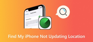 Najít můj iPhone neaktualizuje umístění S