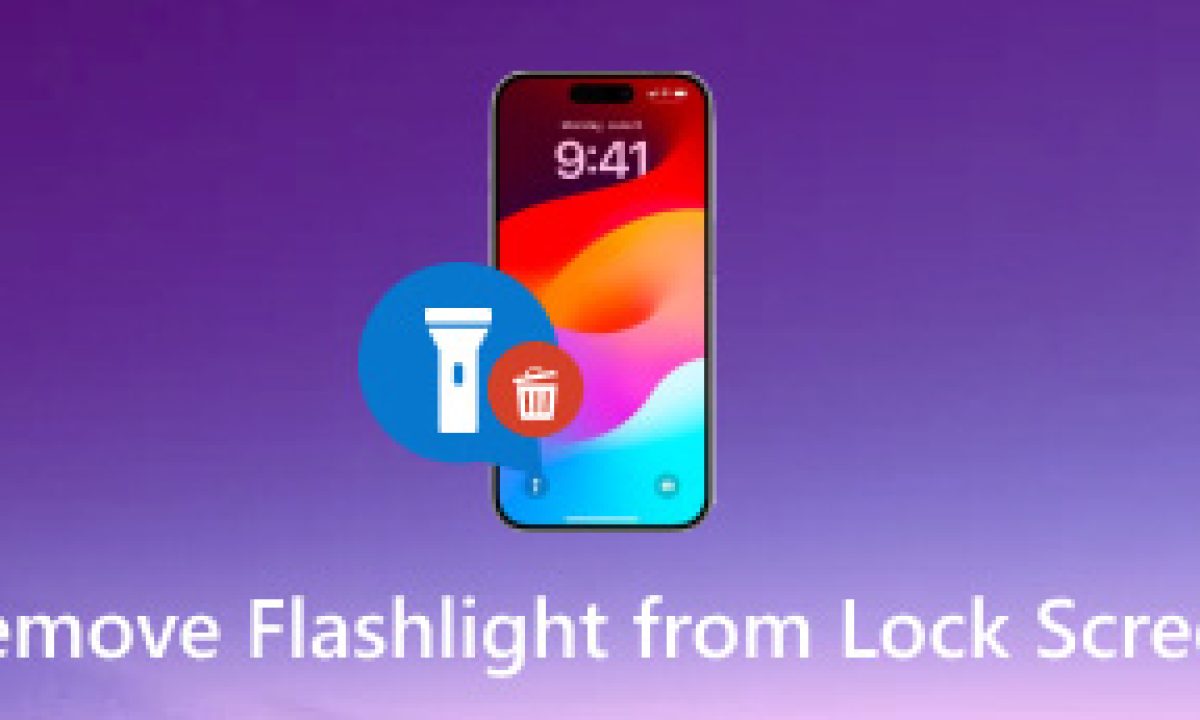 iPhone のロック画面から懐中電灯を削除/無効にする方法