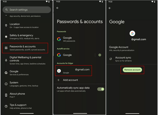 Hapus Akun Google Dari Android