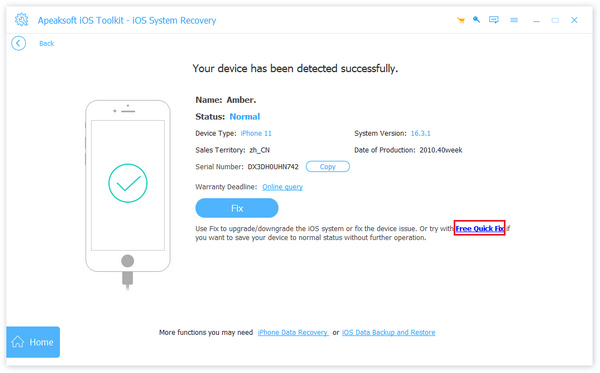 Perbaikan Cepat iPhone Gratis
