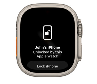 iPhone'u Apple Watch'ta Kilitleme