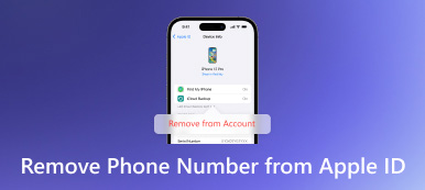 Odebrat telefonní číslo z Apple ID