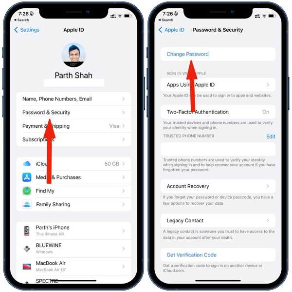 重设密码 iPhone 2fa