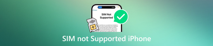 SIM Not Supported iPhone
