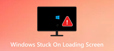 Windows ค้างอยู่ที่หน้าจอโหลด