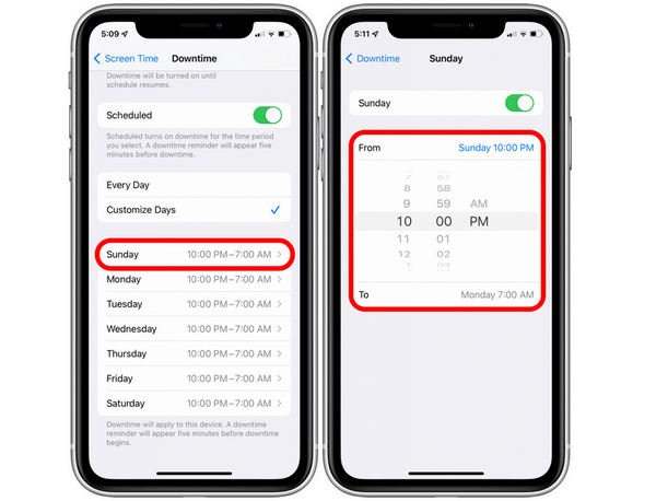 Perubahan Waktu Henti iPhone