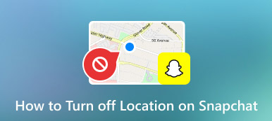 Slik slår du av plassering på Snapchat