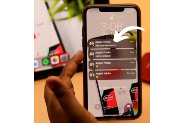 Android-Benachrichtigung für gelöschte Tiktok-Nachrichten
