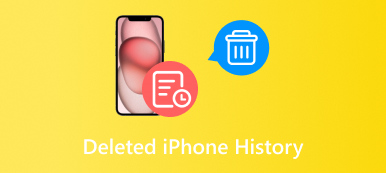 Smazaná historie iPhone