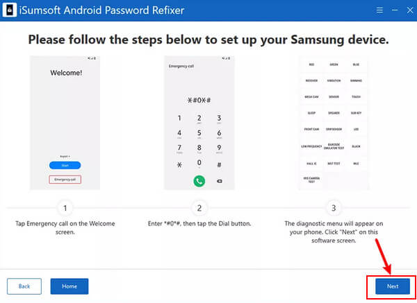 iSumsoft Konfigurer din Samsung