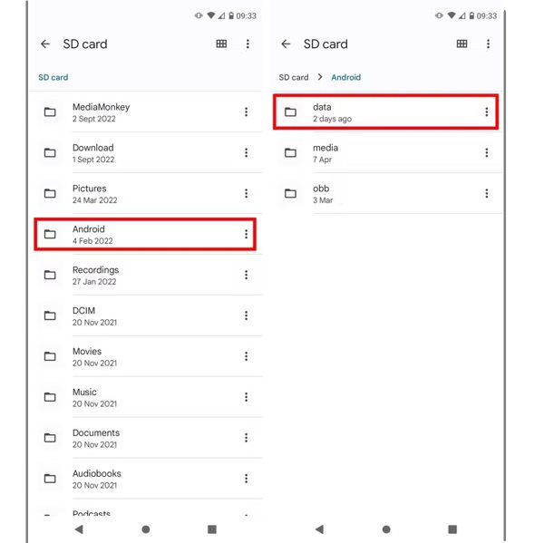 Mezipaměť systému Android