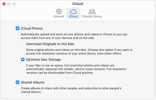 Last ned bilder fra iCloud på Mac