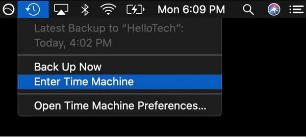 Vstupte do Time Machine