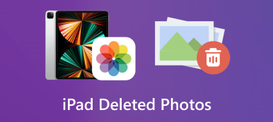 iPad smazané fotografie