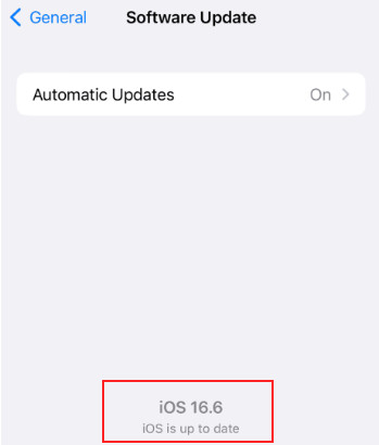 Aktualizace softwaru pro iPhone