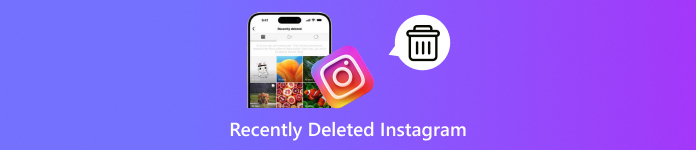Nedávno smazaný Instagram