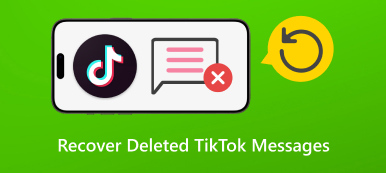 Obnovte smazané zprávy Tiktok