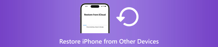 Restaurar iPhone desde otros dispositivos