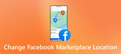 Endre Facebook Marketplace-plassering S