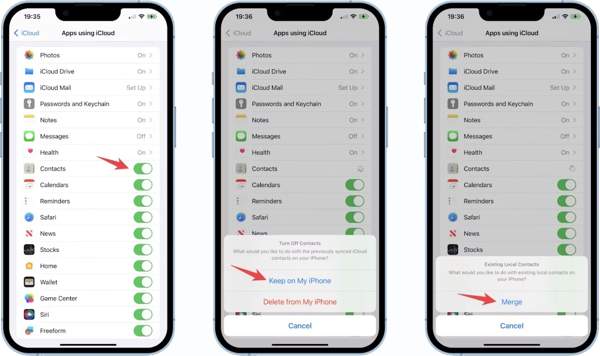Udržujte kontakty na iPhone